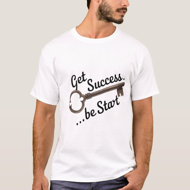 "Key" Men Basic-T - Shirt (Vorderseite)