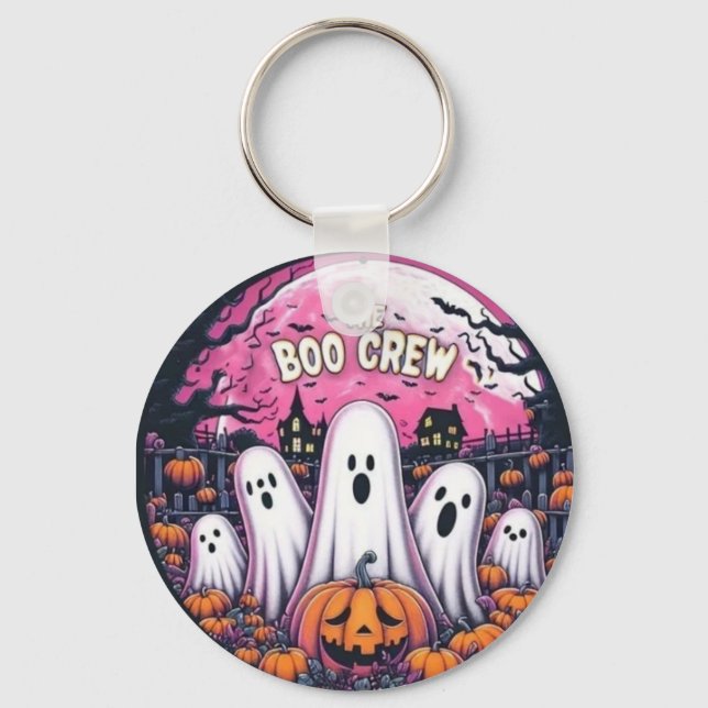 Key Rings Happy Halloween Schlüsselanhänger (Vorderseite)