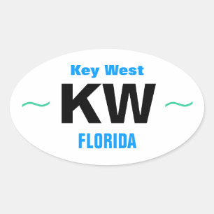 KEY WEST Aufkleber (4)