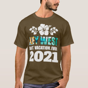 Key West Best Vacation Ever 2021 Souvenir Geschenk T-Shirt
