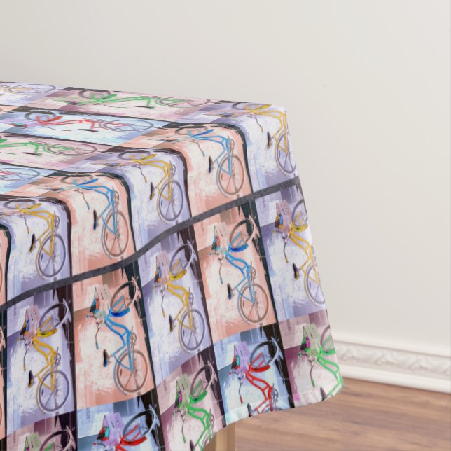 Key West Bicycle Muster Tischdecke (Beispiel)