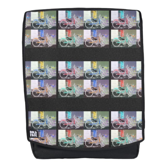 Key West Bicycle Rucksack (Vorderseite)