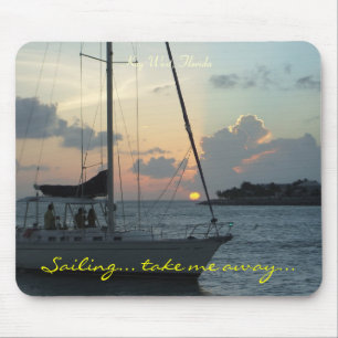 Key West, das mousepad segelt