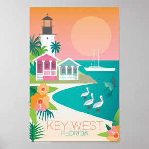 Key West Druck Poster