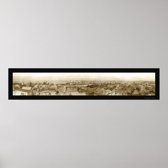 Key West, FL-Foto 1912 Poster (Vorne)