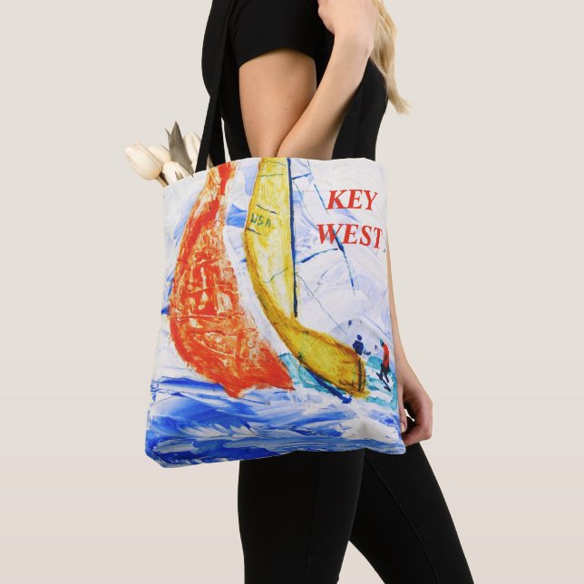 Key West FL Jumbo Tote Bag Tasche (Von Nahem)
