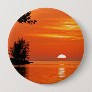 Key West, FL Sonnenuntergang Button