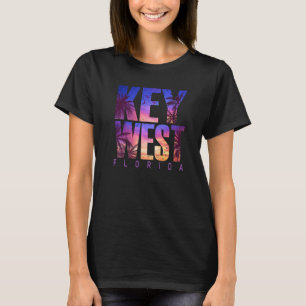Key West Florida Beach Sommerferien Matching Fa T-Shirt