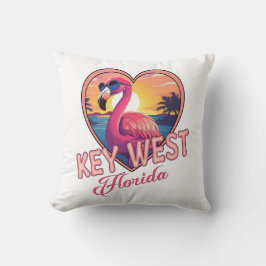 Key West Florida Flamingo Kissen