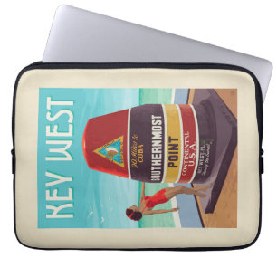 Key West   Florida Laptopschutzhülle
