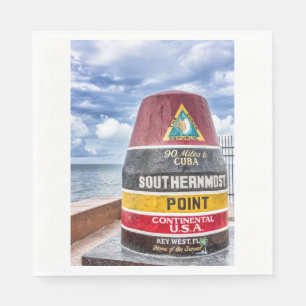 Key West Florida Napkins Serviette