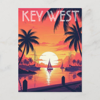 Key West Florida Postcard Postkarte