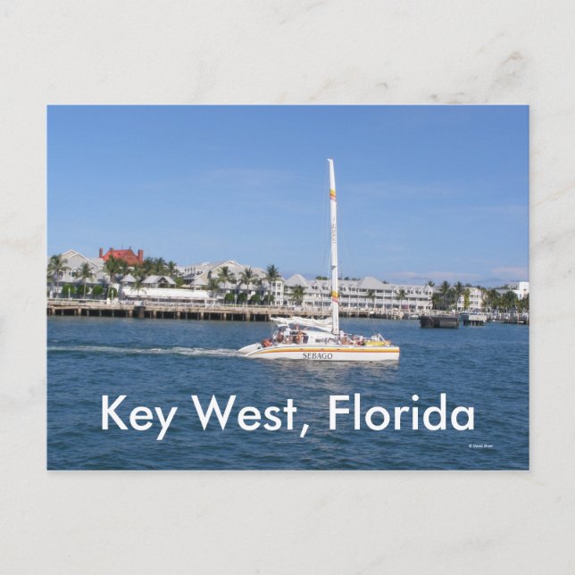 Key West, Florida Postkarte (Vorderseite)