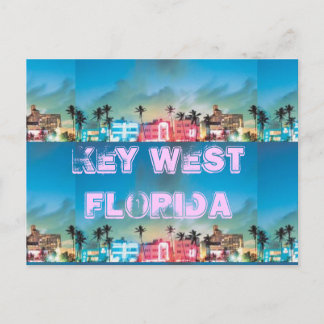 KEY WEST, Florida Postkarte