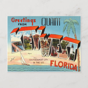 Key West Florida Postkarte