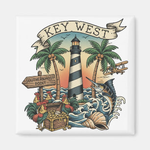 Key West Florida Reise Magnet