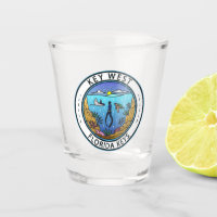 Key West Florida Scuba Retro Emblem