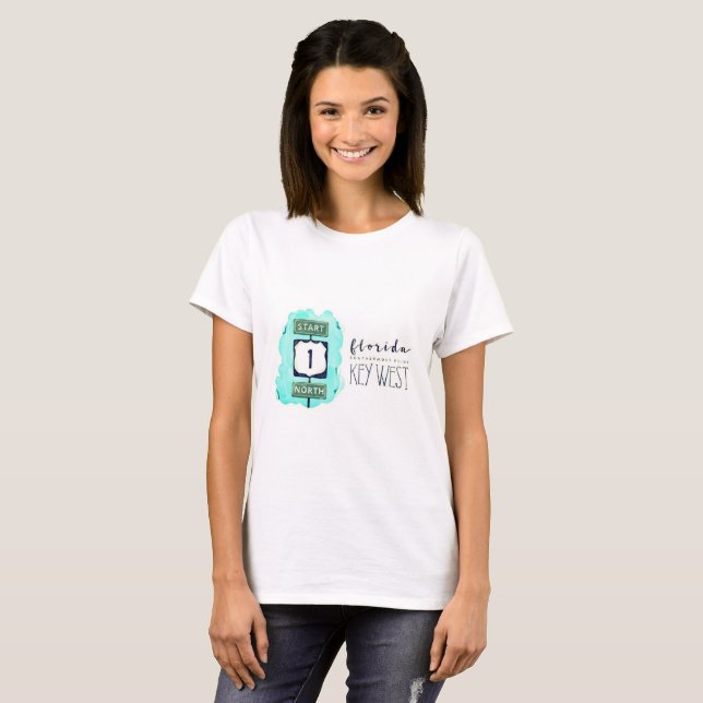 Key West Florida T-Shirt (Vorne ganz)