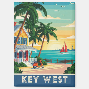 Key West Florida Travel Magnet