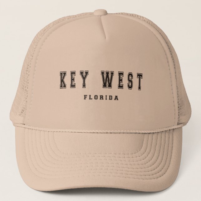 Key West Florida Truckerkappe (Vorderseite)