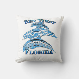Key West Florida Vacation Tribal Delphine Kissen
