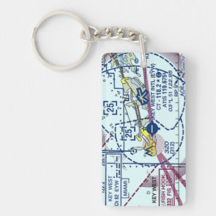 Key West Int. Carte d'aéroport / diagramme de taxi