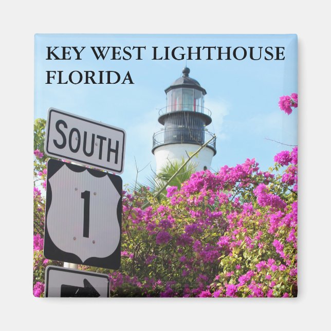 Key West Lighthouse, Florida Magnet (Vorne)