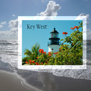 Key West Lighthouse, Key West, carte postale Flori