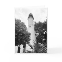 Key West Lighthouse Note Card<Blank Inside>