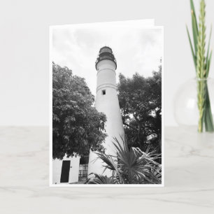 Key West Lighthouse Note Card<Blank Inside> Einladung
