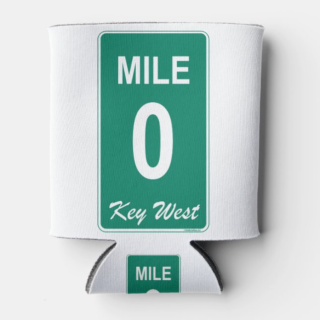 Key West Mile Marker 0 Dosenkühler (Vorderseite)