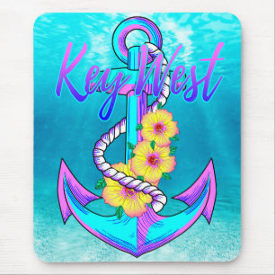 Key West Nautical Anchor Mousepad
