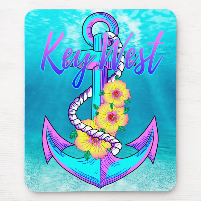 Key West Nautical Anchor Mousepad (Vorne)