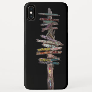 Key West Sign Post iPhone Case