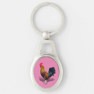 Key West - Sinti und Roma Rooster Schlüsselanhänger