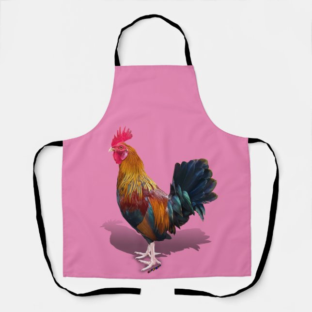 Key West - Sinti und Roma Rooster Schürze (Vorderseite)