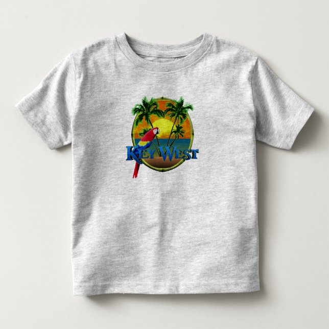 Key West-Sonnenuntergang Kleinkind T-shirt (Vorderseite)