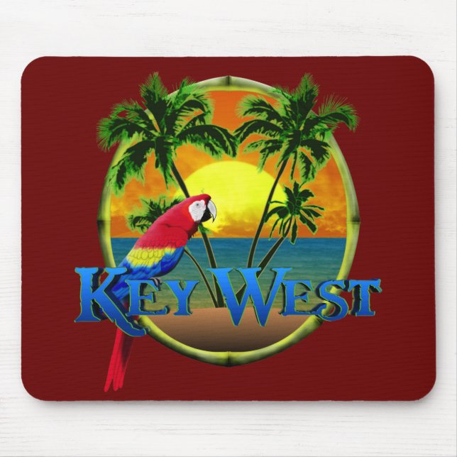 Key West-Sonnenuntergang Mousepad (Vorne)
