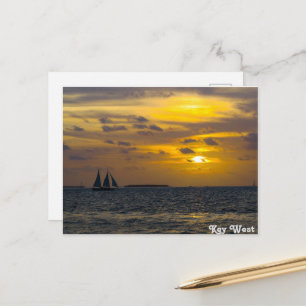 Key West Sonnenuntergang Postkarte