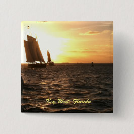 Key West Sunset Button