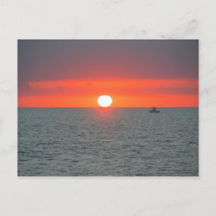 Key West Sunset Postkarte