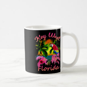 Key West Tropischer Strand Sonnenuntergang Männer Kaffeetasse