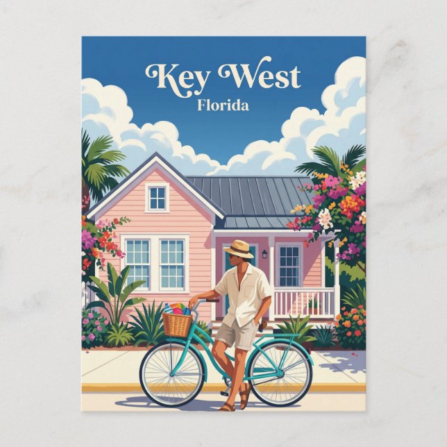 Key West USA Postkarte (Vorderseite)