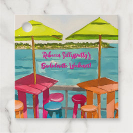 Key West Vibes Bachelorette Wochenende Geschenkanhänger