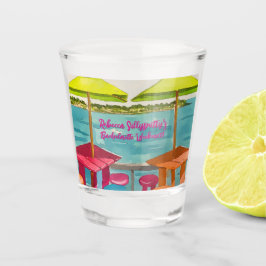 Key West Vibes Bachelorette Wochenende Schnapsglas