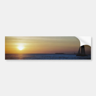 Key- Westsonnenuntergang Autoaufkleber