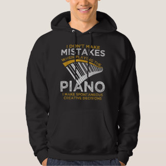 Keyboard Pianist gibt Musikerpiano Hoodie