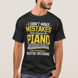 Keyboard Pianist Musiker Piano 2 T-Shirt