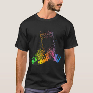 Keyboard Piano Player Funny Musician Keyboarder T-Shirt
