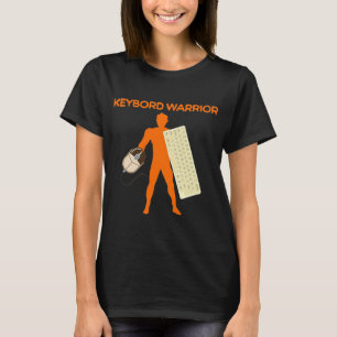 Keyboard Warrior Funny Cool Design T-Shirt